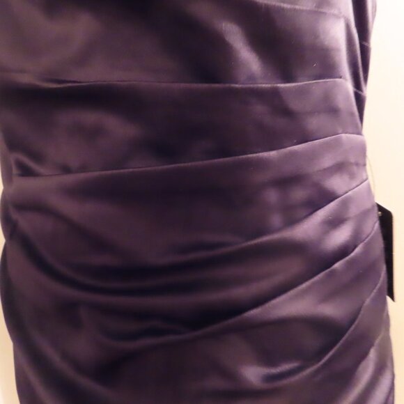 Express Size S Black Strapless Cocktail Evening Dress - Picture 6 of 7